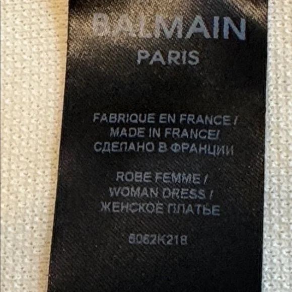 Balmain Paris Women’s Dress - Picture 10 of 16
